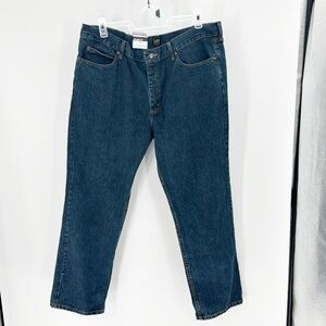LEE relaxed fit dark Wash business casual 40x30